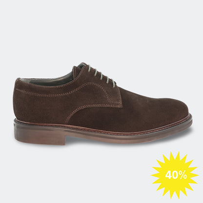 MIGUEL BROWN SUEDE